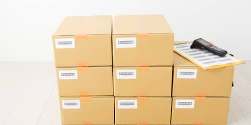 すましょ 書類管理 ダンボール